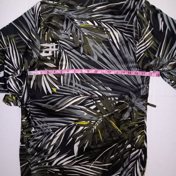 ETAM FLORAL PRINT BELTED ROBE - Picture 4 of 8